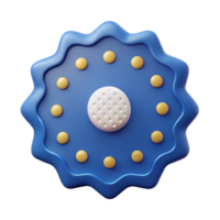 mesmerizing mysterious contemporary Dotted badge, minimal, flat color, single-weight stroke Scalable Design. luxury png