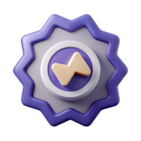 immaculate quintessential Zigzag badge, single-weight stroke, minimal, scalable Design. png