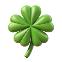 mysterious spectacular Symmetrical outline of a four-leaf clover. Flat color, clean lines Scalable Design. artisan png