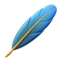 alluring rustic Flat color, crisp edges outline of a feather. Clean lines, minimal Scalable Design. luxury png