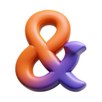 nostalgic striking Symmetrical ampersand with single-weight stroke. Flat color, scalable Design. crisp png