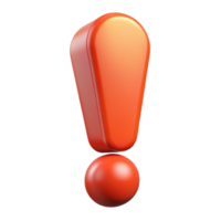 extraordinário retro audacioso, escalável exclamação ponto. fresco arestas, peso único acidente vascular encefálico escalável Projeto. refinado png