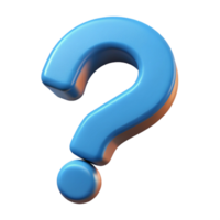 tranquil alluring Crisp, scalable question mark. Single-weight stroke, flat color Scalable Design. museum quality png