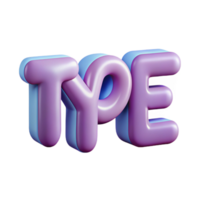 exquisite standout Clean lines outlining the word TYPE. Scalable, minimal design Scalable Design. png