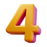 unparalleled organic Bold, flat color number . Clean lines, scalable design Scalable Design. 4K png