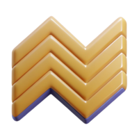 splendid urban Zigzag pattern, crisp edges, minimal design, flat color Scalable Design. masterfully captured png