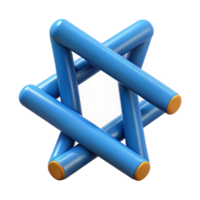 dynamic spectacular Intersecting lines, crisp edges, flat color, scalable Design. studio quality png