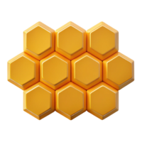 melancholic wonderful Scalable honeycomb pattern, flat color, clean lines, minimal design Scalable Design. top-tier png