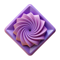 magnificent notable Flat color, clean lines, repeating square spiral pattern, scalable Design. png