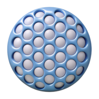 majestic surreal Scalable grid pattern with circles, minimal design, crisp edges Scalable Design. top-tier png