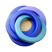 joyful glorious Clean lines, overlapping circles, flat color, scalable design Scalable Design. handcrafted png