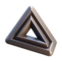 notable abstract Minimal, interlocking triangle pattern, single-weight stroke, scalable Design. museum quality png