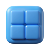 dreamy breathtaking Clean lines, repeating square pattern with rounded corners, scalable Design. studio quality png