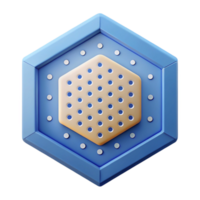 vibrant nostalgic tropical Minimal, overlapping hexagon pattern with dots, scalable design Scalable Design. premium png