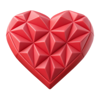 captivating distinguished Clean lines, geometric heart pattern, flat color, scalable design Scalable png