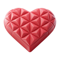 standout mid-century Clean lines, geometric heart pattern, flat color, scalable design Scalable ultra HD png