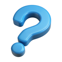 dynamic exquisite Flat color, scalable question mark with clean lines. Sharp edges Scalable Design. museum quality png