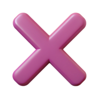joyful immaculate Minimal, symmetrical X with a single-weight stroke. Flat color Scalable Design. top-tier png