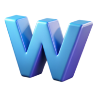 glorious intense baroque Clean lines, geometric W with flat color and crisp edges. Scalable design Scalable Design. expertly shot png