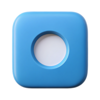 acclaimed coastal Square with a circular cutout in the center. Crisp edges, flat color, minimal design Scalable Design. handcrafted png