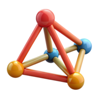 sumptuous nordic Three connected triangles forming a star shape. Scalable, flat color, symmetrical Scalable Design. fine detail png