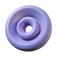 picturesque ethereal retro Spiral shape with a single-weight stroke. Minimal, flat color, scalable design Scalable Design. genuine png