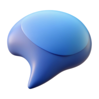 dynamic dazzling Abstract shape resembling a speech bubble. Clean lines, flat color, minimal Scalable Design. refined png