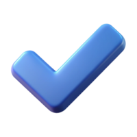 memorable tropical Check mark icon with a single-weight stroke. Flat color, minimal design Scalable Design. studio quality png