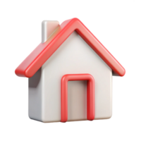 captivating remarkable Single-weight stroke outline of a house. Minimal, scalable design, flat color Scalable Design. png