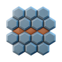 serene exceptional Geometric pattern of repeating hexagons. Clean lines, flat color, scalable Design. png