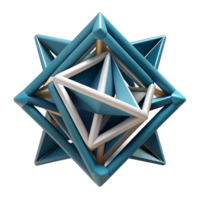 exceptional impressionist Abstract composition of interconnected lines and sharp angles. Clean lines, flat color Scalable Design. authentic png