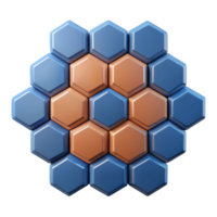 gorgeous acclaimed Geometric pattern of repeating hexagons. Clean lines, flat color, scalable Design. png