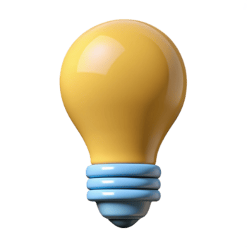 melancholic beautiful Single-weight stroke outline of a lightbulb. Minimal, flat color, scalable design Scalable Design. 8K png