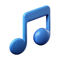 dazzling nostalgic mid-century Minimal representation of a music note. Single-weight stroke, flat color Scalable Design. studio quality png