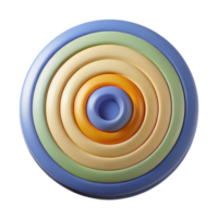 magnificent whimsical gothic Geometric, scalable pattern of concentric circles. Flat color, single-weight stroke Scalable Design. original png
