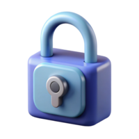 alluring industrial Minimal, geometric representation of a lock. Flat color, crisp edges, scalable Design. 8K png