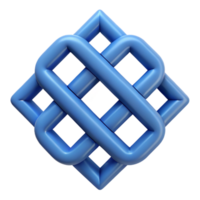 nostalgic striking Symmetrical, geometric pattern of interlocking squares. Clean lines, flat color. FORMAT masterfully captured png