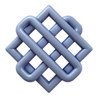wonderful playful abstract Symmetrical, geometric pattern of interlocking squares. Clean lines, flat color. FORMAT original png