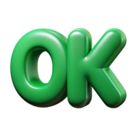 impressive quintessential Single-weight stroke, scalable OK in a rounded sans-serif font. Flat green. Minimal Scalable Design. png