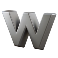 majestic ethereal art deco Minimal, geometric W with crisp edges and flat gray color. scalable Design. genuine png