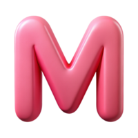 gorgeous exemplary Single-weight stroke, symmetrical M with a flat pink color. Clean lines. Scalable design Scalable Design. png