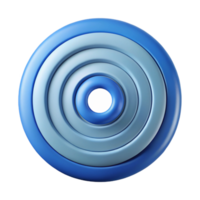 wonderful futuristic Concentric circles, clean lines, symmetrical, scalable design Scalable Design. expertly shot png