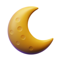 mesmerizing tranquil gothic Pictogram of a moon. Flat color, minimal design, crisp edges Scalable Design. 4K png