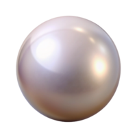 acclaimed mid-century Concept art style, isolated cutout of a single, smooth, round pearl with Transparent Background sharp png