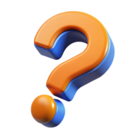 extraordinary bold classic A single, stylized question mark, bold and intriguing with Transparent Background premium png