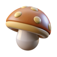 breathtaking ethereal futuristic Isolated cutout of a concept art style hyper-specific mushroom cap, detailed gills, textured surface, with Transparent Background studio quality png