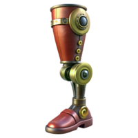 breathtaking iconic Photorealistic, hyper-specific isolated cutout of a steampunk telescope with brass fittings and a magnifying lens Professional render with Transparent Background png