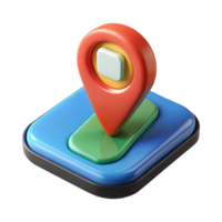 dramatic art deco GPS navigation device with Transparent Background exclusive png