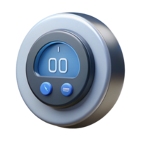 dynamic radiant Smart thermostat with Transparent Background museum quality png