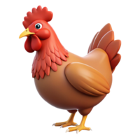 acclaimed elegant Chicken, Rhode Island Red, hen, clucking with Transparent Background luxury png